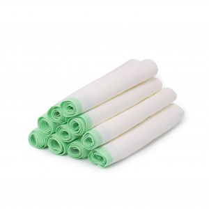 施達 微纖輕柔方巾 綠色 10條裝 32x32cm